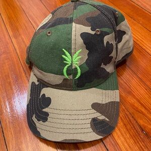 Dudley Stephens Harding Lane Camo Hat Stitched Design Pineapple